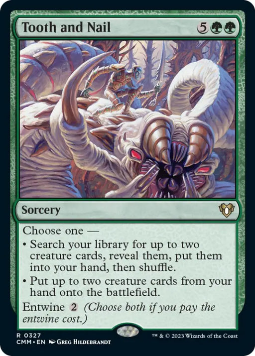 Tooth and Nail [Commander Masters] - MTG Single