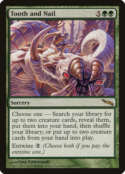 Tooth and Nail [Mirrodin] - MTG Single