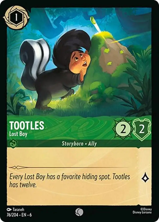 Tootles - Lost Boy (76/204) [Azurite Sea] - Lorcana Single