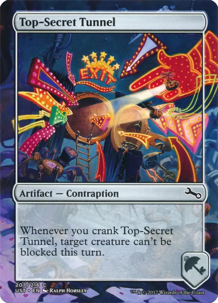 Top-Secret Tunnel [Unstable] - MTG Single
