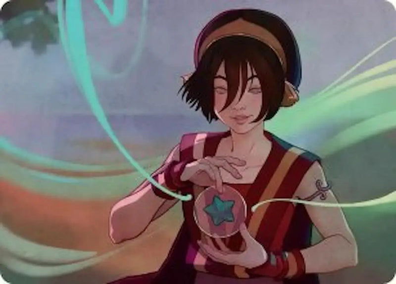 Toph, the First Metalbender Art Card (49) [Avatar: The Last Airbender Art Series]
