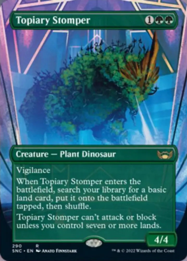 Topiary Stomper (Borderless Alternate Art) [Streets of New Capenna] - MTG Single