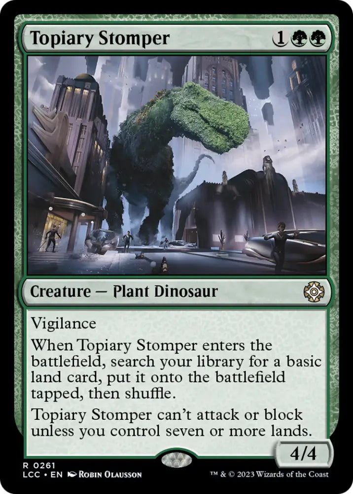 Topiary Stomper [The Lost Caverns of Ixalan Commander] - MTG Single