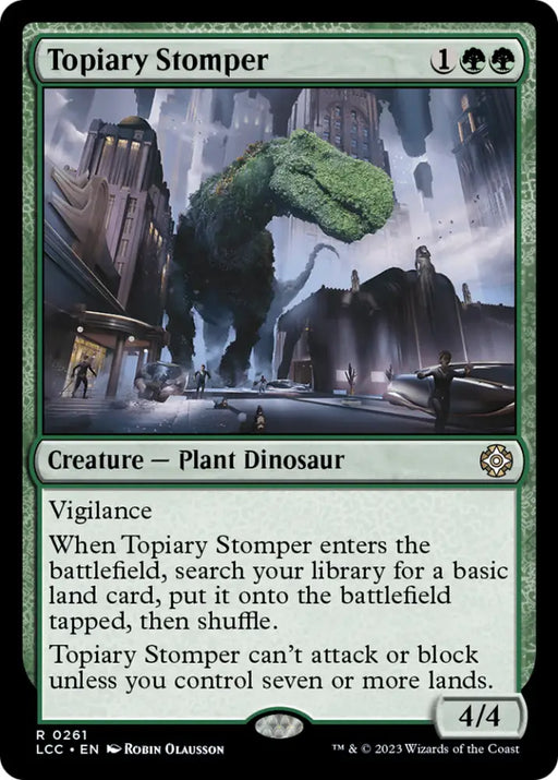 Topiary Stomper [The Lost Caverns of Ixalan Commander] - MTG Single
