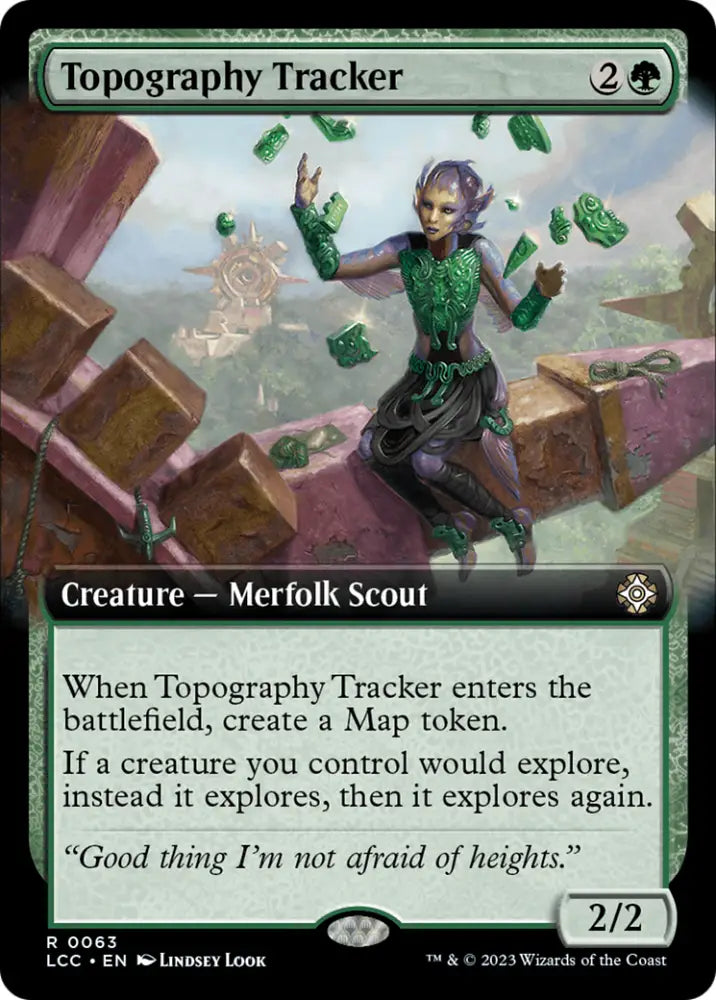Topography Tracker (Extended Art) [The Lost Caverns of Ixalan Commander] - MTG Single
