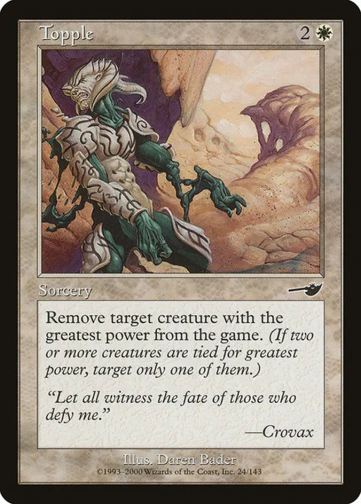Topple [Nemesis] - MTG Single