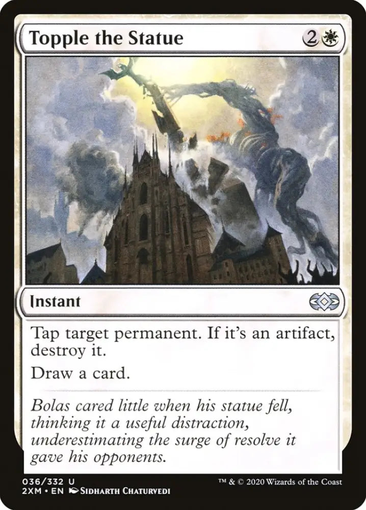 Topple the Statue [Double Masters] - MTG Single