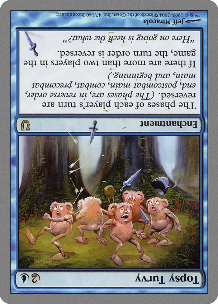 Topsy Turvy [Unhinged] - MTG Single
