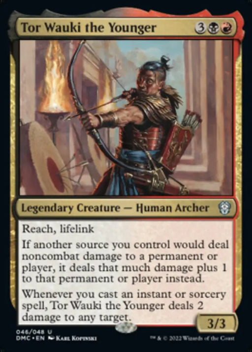 Tor Wauki the Younger [Dominaria United Commander] - MTG Single
