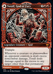 Toralf God of Fury // Toralf’s Hammer (Showcase) [Kaldheim] - MTG Single