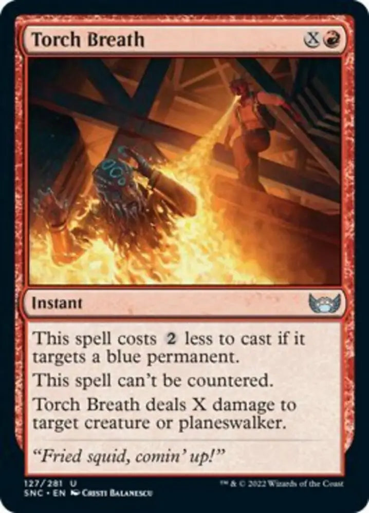 Torch Breath [Streets of New Capenna] - MTG Single