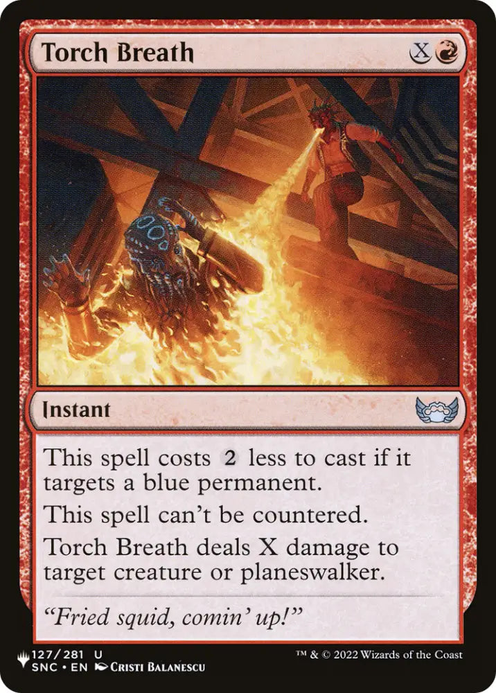 Torch Breath [The List] - MTG Single