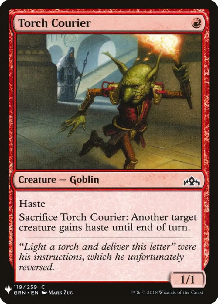 Torch Courier [Mystery Booster] - MTG Single