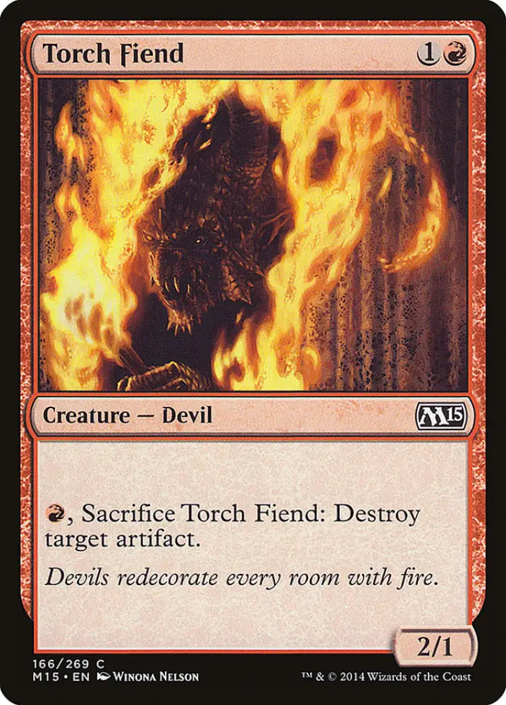 Torch Fiend [Magic 2015] - MTG Single