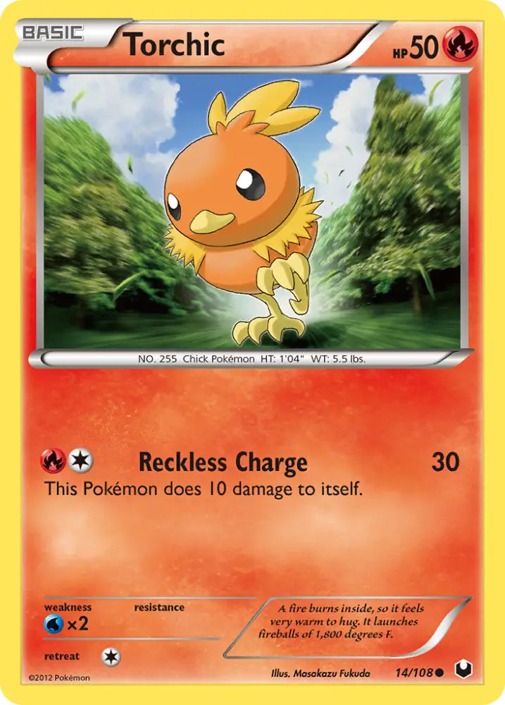 Torchic (14/108) [Black & White: Dark Explorers] - Pokemon Single
