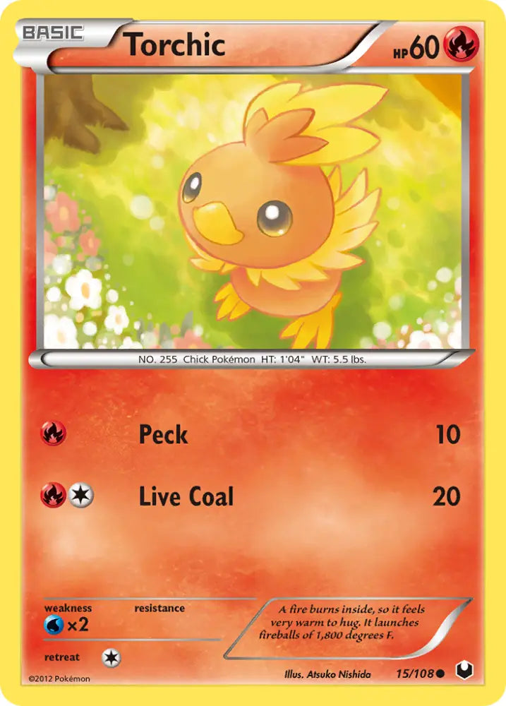 Torchic (15/108) [Black & White: Dark Explorers] - Pokemon Single