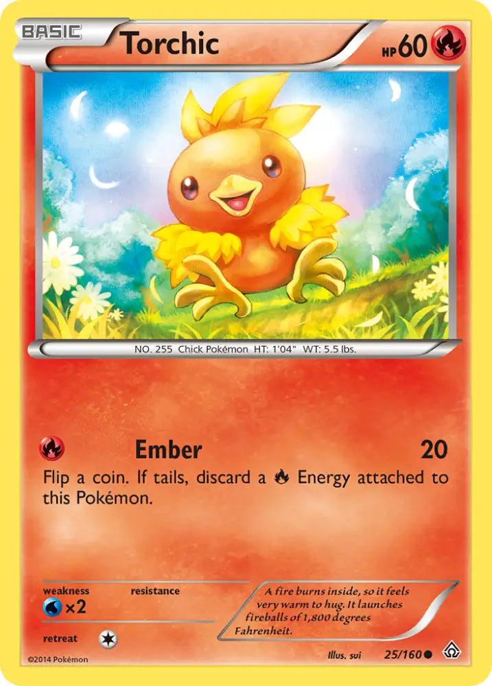 Torchic (25/160) [XY: Primal Clash] - Pokemon Single