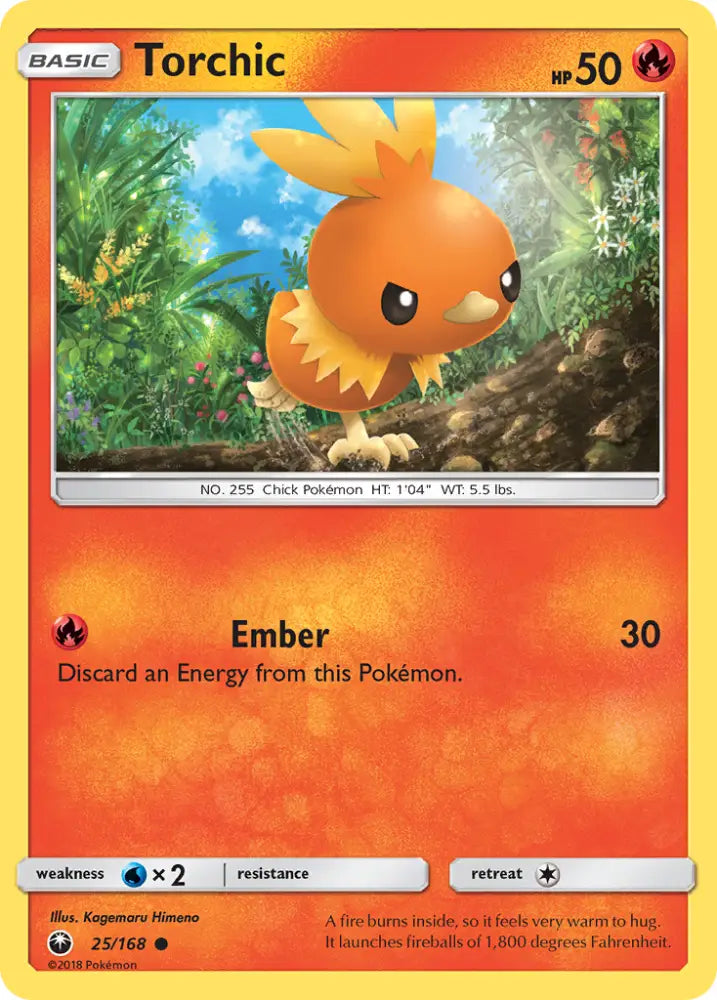 Torchic (25/168) [Sun & Moon: Celestial Storm] - Pokemon Single