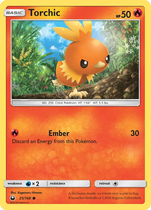 Torchic (25/168) [Sun & Moon: Celestial Storm] - Pokemon Single