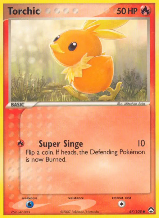 Torchic (67/108) [EX: Power Keepers] - Pokemon Single