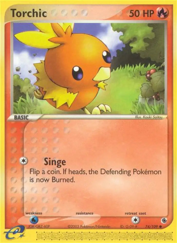 Torchic (74/109) [EX: Ruby & Sapphire] - Pokemon Single