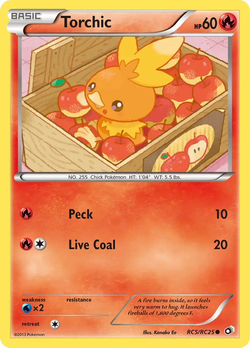 Torchic (RC5/RC25) [Black & White: Legendary Treasures] - Pokemon Single