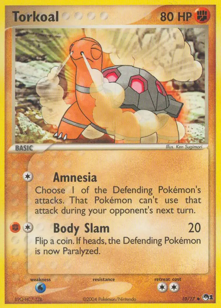 Torkoal (10/17) [POP Series 1] - Pokemon Single