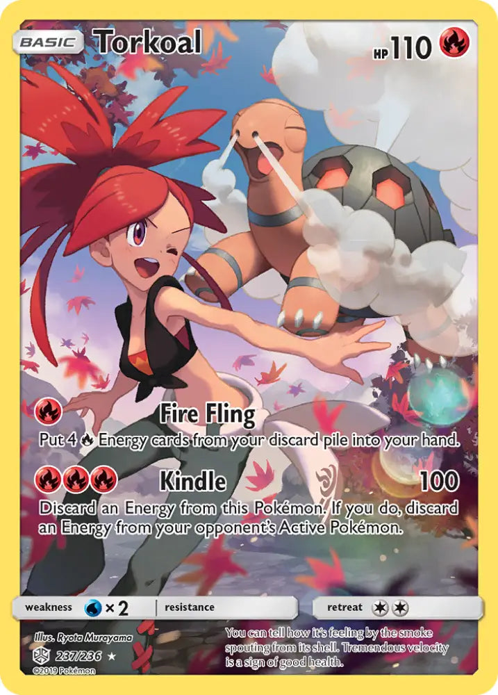 Torkoal (237/236) [Sun & Moon: Cosmic Eclipse] - Pokemon Single