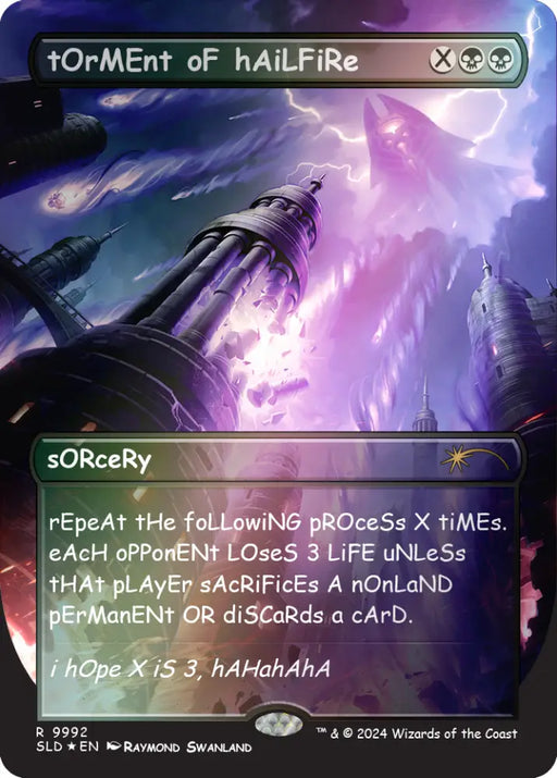 tOrMEnt oF hAiLFiRe (Rainbow Foil) [Secret Lair Drop Series] - MTG Single