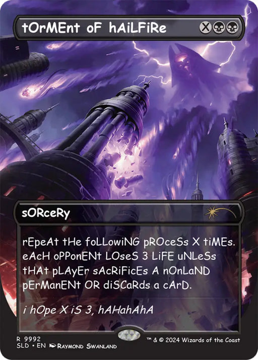 tOrMEnt oF hAiLFiRe [Secret Lair Drop Series] - MTG Single