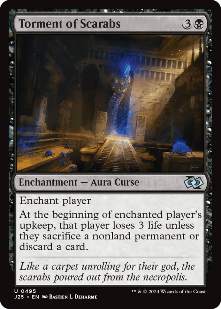 Torment of Scarabs [Foundations Jumpstart] - MTG Single