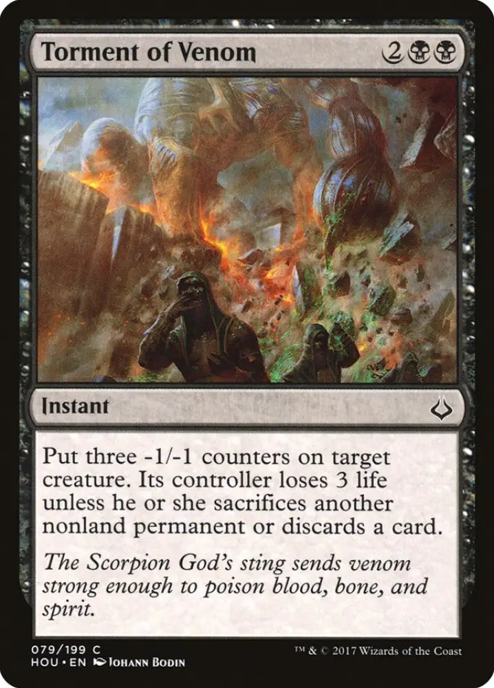 Torment of Venom [Hour of Devastation] - MTG Single