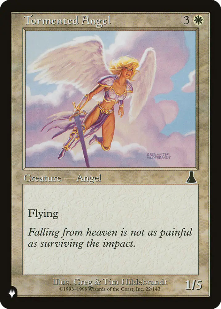 Tormented Angel [The List] - MTG Single