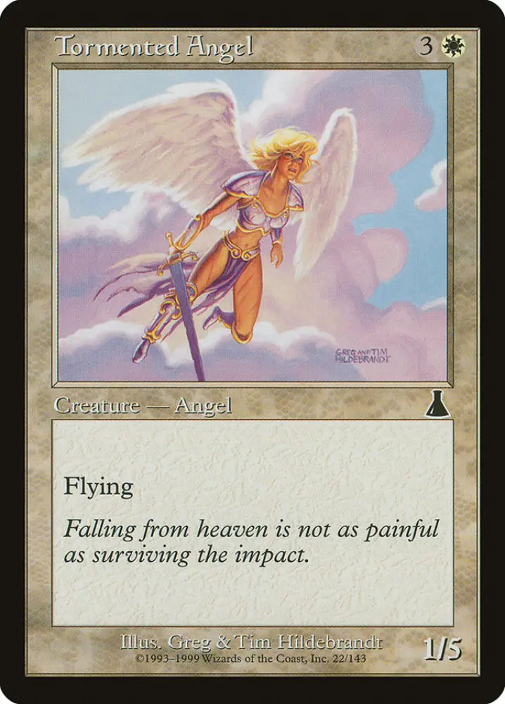 Tormented Angel [Urza’s Destiny] - MTG Single
