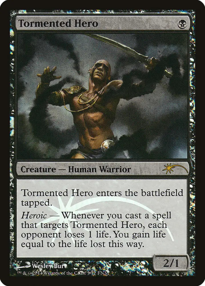 Tormented Hero [Friday Night Magic 2014] - MTG Single