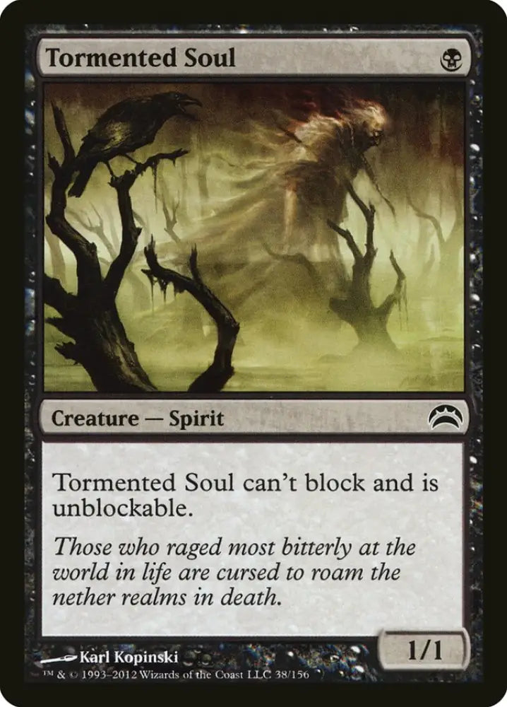 Tormented Soul [Planechase 2012] - MTG Single