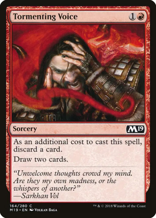 Tormenting Voice [Core Set 2019] - MTG Single