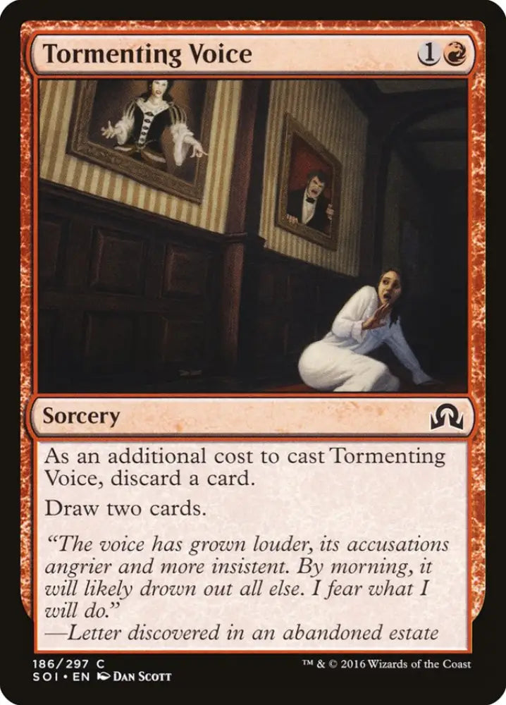 Tormenting Voice [Shadows over Innistrad] - MTG Single