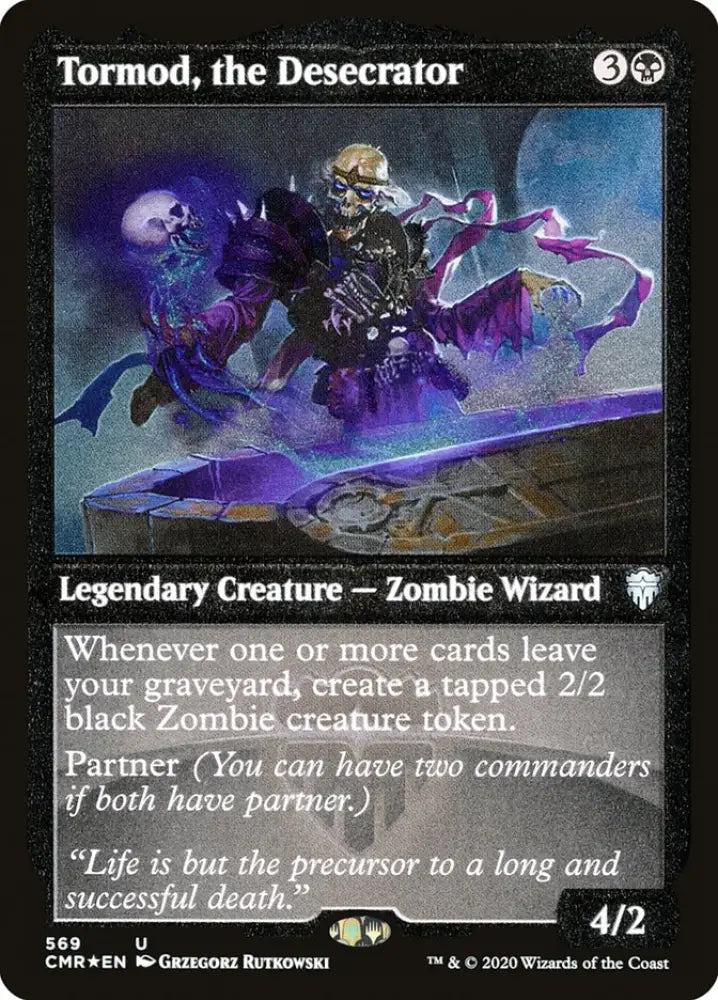 Tormod the Desecrator (Etched) [Commander Legends] - MTG Single
