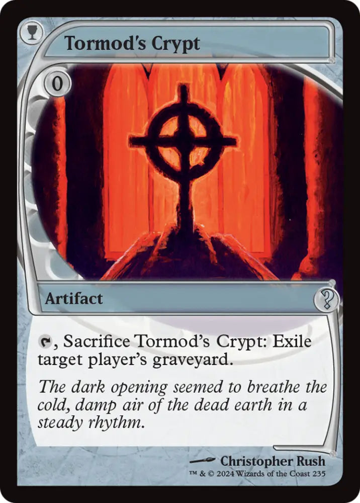 Tormod’s Crypt (Future Sight) [Mystery Booster 2] - MTG Single