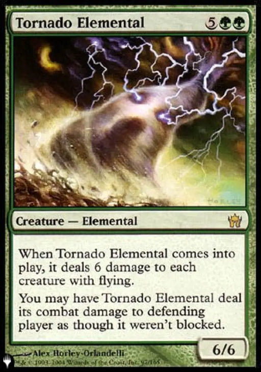 Tornado Elemental [The List] - MTG Single