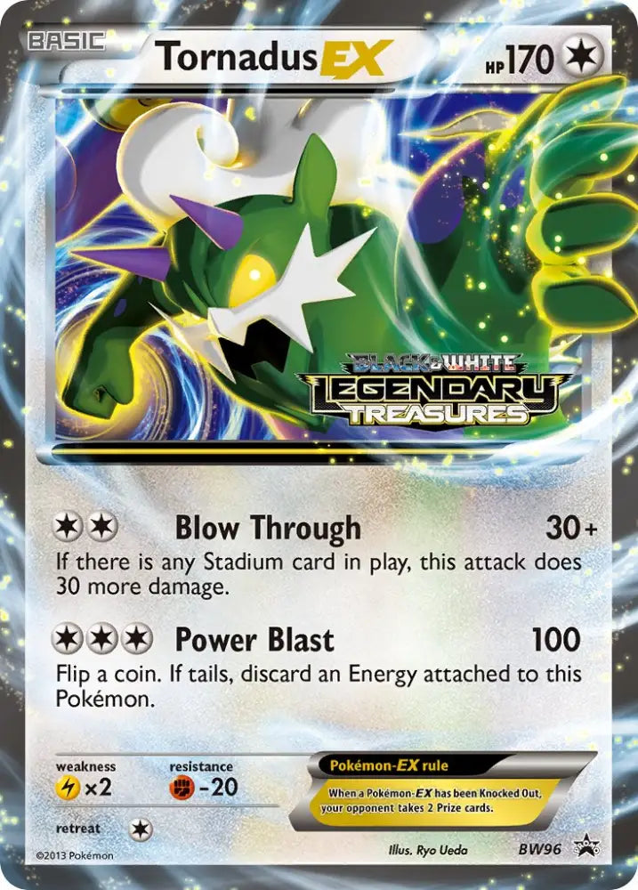 Tornadus EX (BW96) [Black & White: Black Star Promos] - Pokemon Single