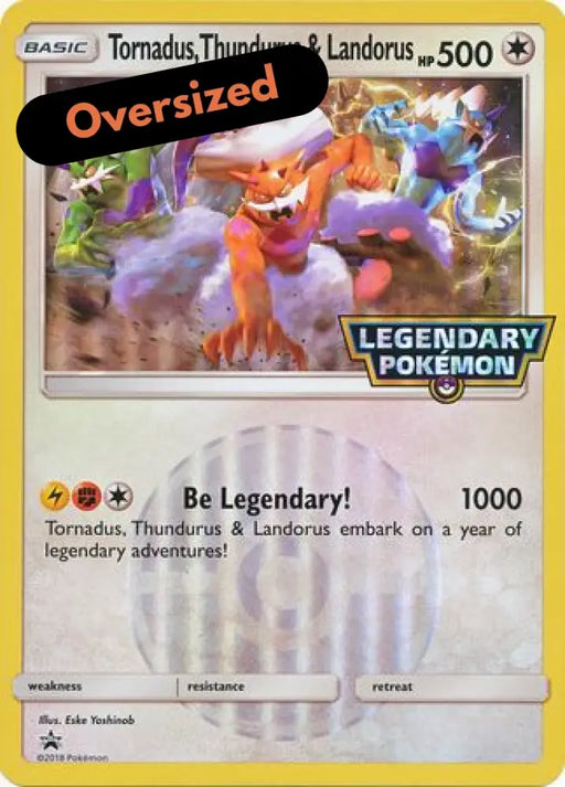 Tornadus Thundurus & Landorus (Jumbo Card) [Miscellaneous Cards] - Pokemon Single