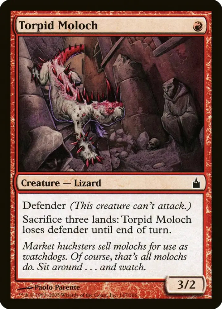 Torpid Moloch [Ravnica: City of Guilds] - MTG Single