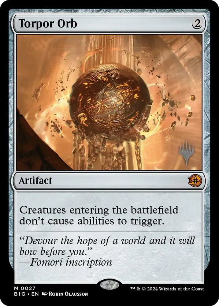 Torpor Orb (27) [Lorwyn Eclipsed Promos]