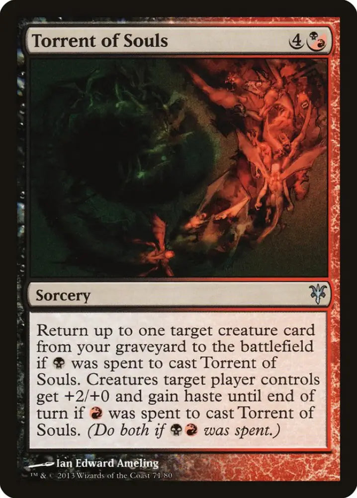 Torrent of Souls [Duel Decks: Sorin vs. Tibalt] - MTG Single