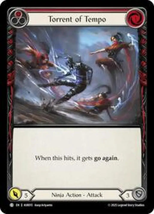 Torrent of Tempo (Red) (ASR015) [Armory Deck: Ira]