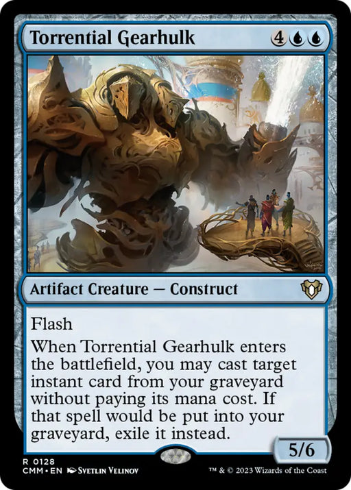 Torrential Gearhulk [Commander Masters] - MTG Single