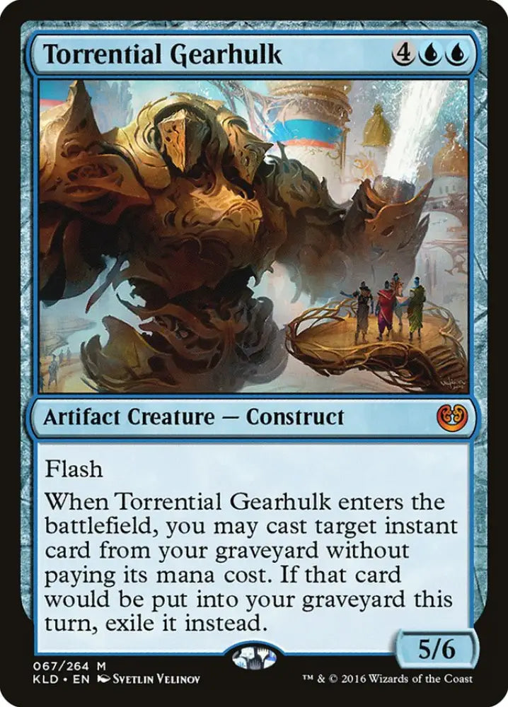 Torrential Gearhulk [Kaladesh] - MTG Single