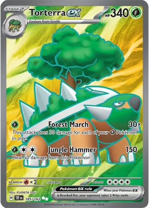 Torterra ex (185/162) [Scarlet & Violet: Temporal Forces] - Pokemon Single